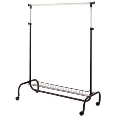 Вешалка My Space, HG25, напольная, на колесиках, с полкой для обуви, ШхГхВ: 45*100*178 см