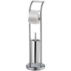 Ершик напольный My Space TS54, с держателем для туалетной бумаги, DIA. 19*19*75 см