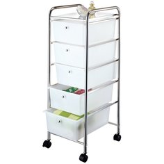 Этажерка My Space G005, с 5-ю пластиковыми ящиками, ШхГхВ: 39*33*97 см