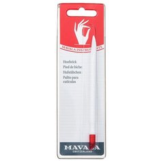 Mavala Палочка для маникюра пластмассовая Hoofstick, 1 шт. белый/красный