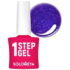 Гель-лак 3 в 1 Solomeya One Step Gel, 5 мл, Сапфир 24
