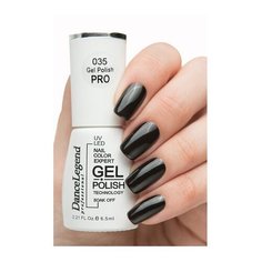 Гель-лак для ногтей Dance Legend PRO, 6.5 мл, 035, truly black