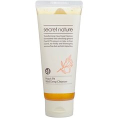 Secret Nature пенка для умывания лица с экстрактом персиковых косточек, 150 мл