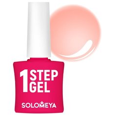 Гель-лак 3 в 1 Solomeya One Step Gel, 5 мл, Дыня 25