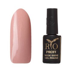 Гель-лак для ногтей Rio Profi Nude Shine, 7 мл, 10 кофейный блюз