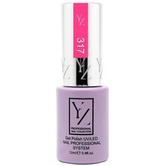 Гель-лак для ногтей Yllozure Nail Professional System, 12 мл, 317 Барби