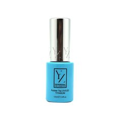 Yllozure верхнее покрытие Rubber Top Titanium 12 мл прозрачный