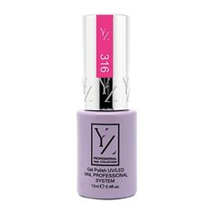 Гель-лак для ногтей Yllozure Nail Professional System, 12 мл, 316 ядовито-розовый