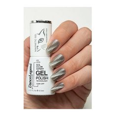 Гель-лак для ногтей Dance Legend Magnetic Nude, 6.5 мл, LE221 Magnetic Silver