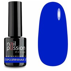 Гель-лак для ногтей Nail Passion Цветной лед, 10 мл, V006 Прозрачная лазурь