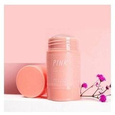 Очищающая твердая маска - стик с розовой глиной c эффектом увлажнения MELAO PINK MASK STICK