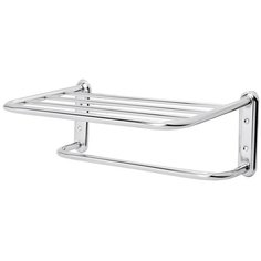 Полка настенная My Space BR23C, с полочкой и вешалкой для полотенец, ШхГхВ: 65х24х16,5 см