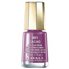 Лак Mavala Nail Color Cream, 5 мл, 981 Cacao