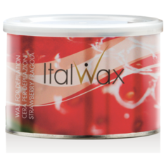 ItalWax Теплый воск "Клубника" в банке 400 мл