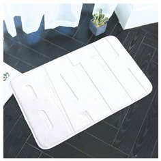 Коврик для ванной Sanitaryware 111, размер 45х70см, фланель, ПВХ.