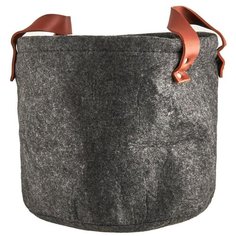 Корзина для хранения белья с ручками из войлока, 25х25х23 см, 11л Kilux