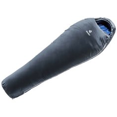 Спальный мешок deuter Orbit +5 L granite/steel с левой стороны