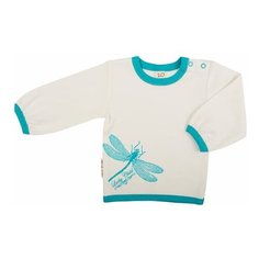 Кофта детская Lucky Child Ретро размер 62-68, белый