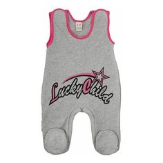 Ползунки детские Lucky Child Спорт размер 56-62, серый