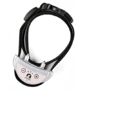 Ошейник-антилай для маленький собак PaiPaitek PD-258S Silver