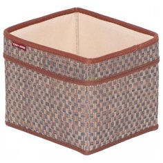 CASY HOME Корзина ВА-01 18х15х15 см red