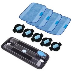 Комплект. Контейнер для воды, 4 салфетки, 5 фильтров для iRobot Braava 320, 380, 380t 5200 Mint 5200c 4200A 4205