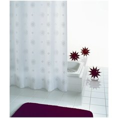 Штора для ванных комнат RIDDER Cosmos белый 180*200