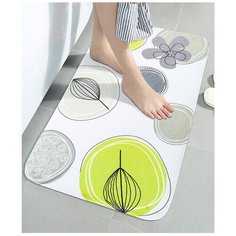 Коврик для ванной Sanitaryware 123, размер 45х75см, фланель, ПВХ.