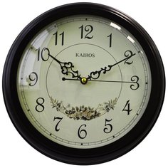 Часы настенные кварцевые Kairos KS 2940 темно-коричневый