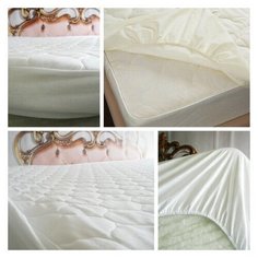 Наматрасник защитный чехол Эколайн 90х200 Всё в дом