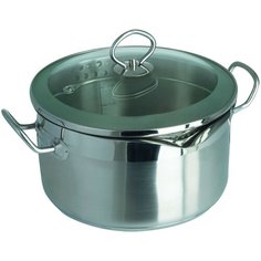 Кастрюля REGENT inox PASTA vitro, 5.9 л, серебристый