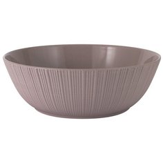 Салатник Home & Style (какао) без инд. упаковки, фарфор, 22 см, 1.7 л (HS4-G099-12G2S)