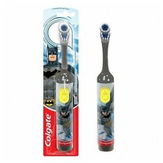 Электрическая зубная щетка Colgate Batman серая