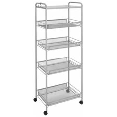 Этажерка ЗМИ "Ладья 35 КС" , цвет металлик