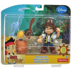 Джейк и пираты Нетландии. Большая фигурка Джейка, с аксессуарами Fisher Price