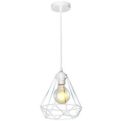 Люстра лофт подвесная 1*60Вт E27 MD.1706-1-P WH Imex