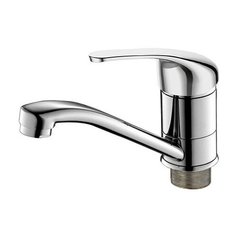 Смеситель для кухни DEVIDA ELRA с коротким изливом, на гайке