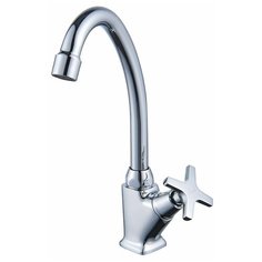 Diadonna Смеситель для кухни (мойки) латунный с поворотным изливом 360 градусов, водоразборный для холодной воды