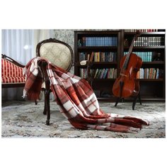 Плед шерстяной "Рождественская Прага" 170х210 см Klippan