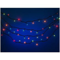 Электрогирлянда Snowmen новогодняя, 100 лампочек, 6,62 м (Е2019)