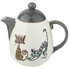 Заварочный чайник Lefard коллекция озорные коты 1000 мл 19*12*18 см (188-178)
