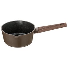 Ковш Agness с мраморным антипригар. покрытием, 1,4л, 16х8,5 см серия латте (947-514)