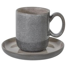 Чашка с блюдцем Home & Style Mercury, в инд.упаковке (HS374560)