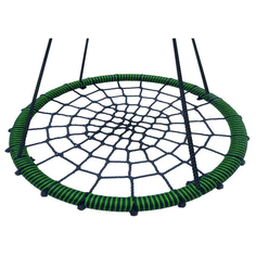 Качели-гнездо Паутинка салатовые, 80 см Baby Grad