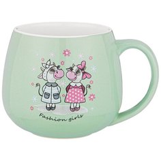 Кружка Lefard Коллекция "Милая коровка", 350 мл, 9х8,2 см (155-480)