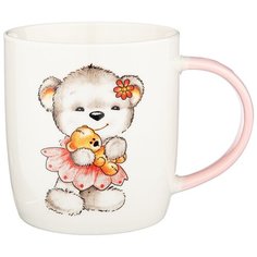 Кружка Lefard Мишка с игрушкой, 350 мл (482-533)