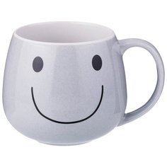 Кружка Lefard Коллекция "Веселый смайлик", 300 мл, 9х8,2 см (155-141)