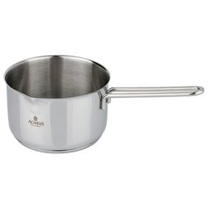 Ковш Agness Монблан 12Х8 см, нержавеющая сталь, индукция, 1 л (936-114)