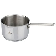 Ковш Agness Монблан 14Х9 см, нержавеющая сталь, индукция, 1,5 л (936-115)
