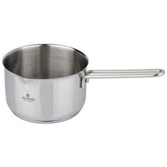 Ковш Agness Монблан 16х10 см, нержавеющая сталь, индукция, 2 л (936-116)